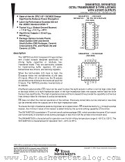 SN54ABT533FK datasheet pdf Texas Instruments