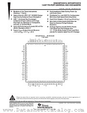 SN54ABTH32318 datasheet pdf Texas Instruments
