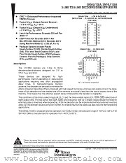 SN54LV138AW datasheet pdf Texas Instruments