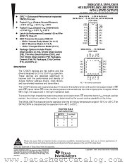 SN54LV367AFK datasheet pdf Texas Instruments