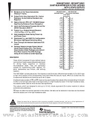 SN74ABT162841DGG datasheet pdf Texas Instruments