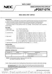 UPD5701 datasheet pdf NEC
