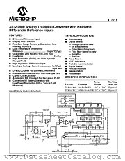 TC811CKW datasheet pdf Microchip