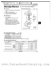 PD150 datasheet pdf SHARP