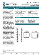 K25C81-FB datasheet pdf Semtech