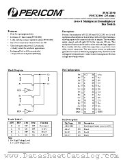 PI5C3390QE datasheet pdf Pericom Technology