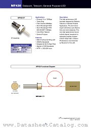 MF430 datasheet pdf ST Microelectronics
