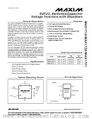 MAX1721EUT datasheet pdf MAXIM - Dallas Semiconductor