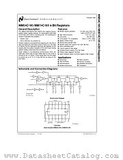 MM74C195J datasheet pdf National Semiconductor