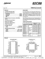 CP82C88 datasheet pdf Intersil