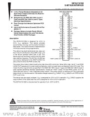 SN74LV161284DGG datasheet pdf Texas Instruments