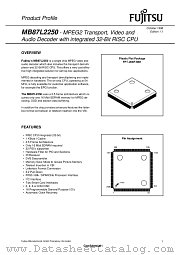 MB87L2250 datasheet pdf Fujitsu Microelectronics