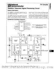 TBA950-2 datasheet pdf National Semiconductor