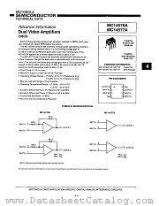 MC14576A datasheet pdf Motorola