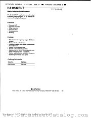 HA11517BNT datasheet pdf Hitachi Semiconductor