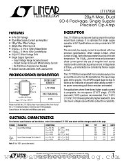 LT1178S8 datasheet pdf Linear Technology