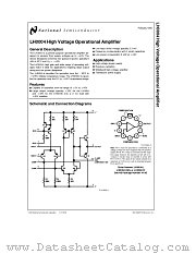 LH0004CH datasheet pdf National Semiconductor