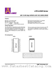 LP61L256BV-12 datasheet pdf AMIC Technology