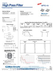 HFTC-19 datasheet pdf Mini-Circuits