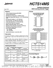 HCTS14KMSR datasheet pdf Intersil