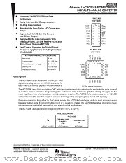 AD7524M datasheet pdf Texas Instruments