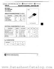 KSK161 datasheet pdf Samsung Electronic