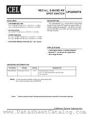 UPG2009TB-E3 datasheet pdf NEC