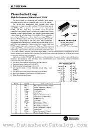 SL74HC4046D datasheet pdf System Logic Semiconductor