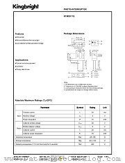 KTIR0311S datasheet pdf Kingbright Electronic
