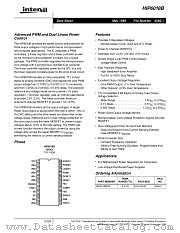 HIP6018BCB datasheet pdf Intersil