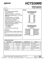 HCTS32D datasheet pdf Intersil