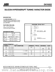 DKV6522 datasheet pdf Advanced Semiconductor