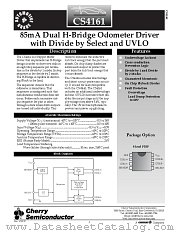 CS4161XN8 datasheet pdf Cherry Semiconductor