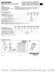 BYW80-50 datasheet pdf Microsemi