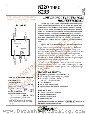 8220 datasheet pdf Allegro MicroSystems