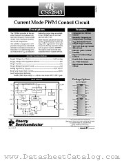 CS52843EDR8 datasheet pdf Cherry Semiconductor