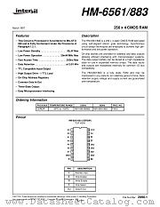 HM-6561 datasheet pdf Intersil