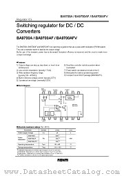 BA9700AF datasheet pdf ROHM