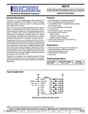 MIC74BQS datasheet pdf Micrel Semiconductor