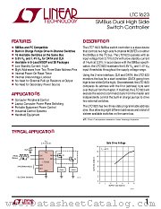 LTC1623CMS8 datasheet pdf Linear Technology