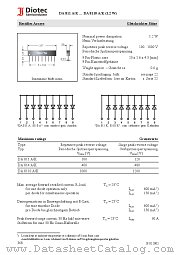 DA814A datasheet pdf Diotec Elektronische