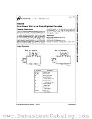 100370D datasheet pdf National Semiconductor