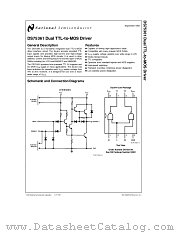 DS75361N datasheet pdf National Semiconductor