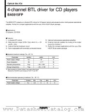 BA5915FP datasheet pdf ROHM