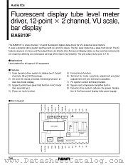 BA6810F datasheet pdf ROHM