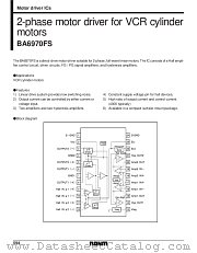 BA6970 datasheet pdf ROHM