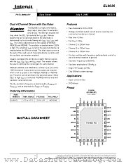 EL6836CL datasheet pdf Intersil