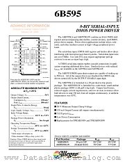 6B595 datasheet pdf Allegro MicroSystems