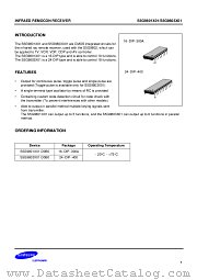 S5G9803X01-D0B0 datasheet pdf Samsung Electronic