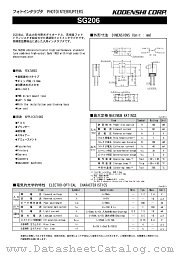 SG206 datasheet pdf Kodenshi Corp